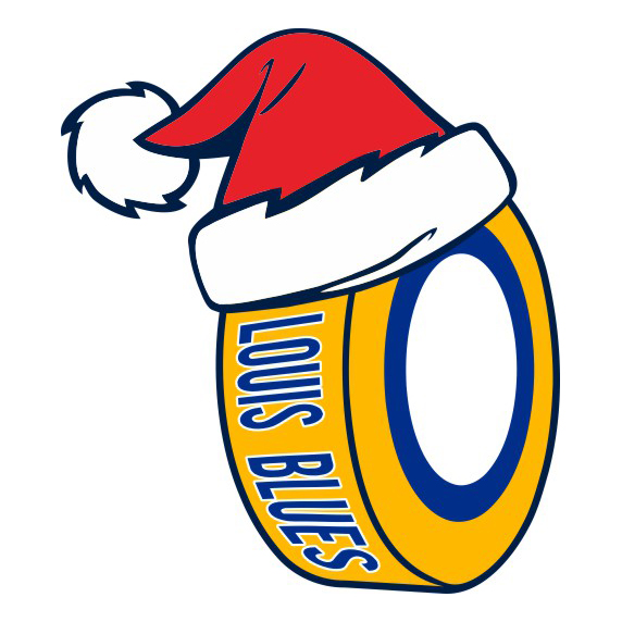 st.louis blues Hockey. louis blues Hockey ball Christmas hat logo iron on paper